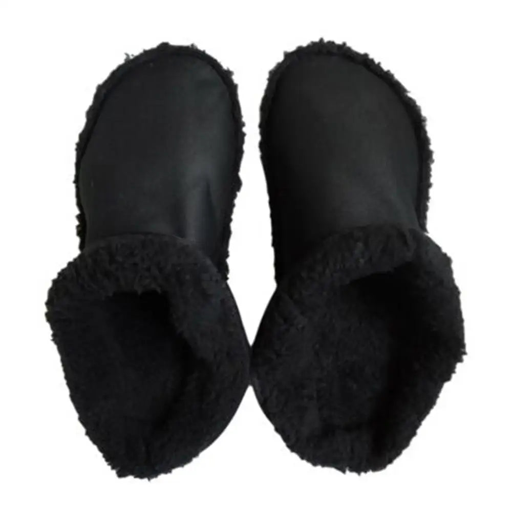 Warm Plush Liner Insoles for Crocs (Black)
